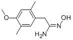 N-HYDROXY-2-(4-METHOXY-2,5-DIMETHYL-PHENYL)-ACETAMIDINE Structure