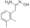 BENZENEETHANIMIDAMIDE,N-HYDROXY-2,3-DIMETHYL- Structure
