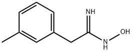 N-HYDROXY-2-M-TOLYL-ACETAMIDINE Structure