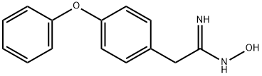 N-HYDROXY-2-(4-PHENOXY-PHENYL)-ACETAMIDINE 结构式