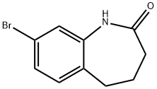 8-溴-1,3,4,5-四氢苯并[B]氮杂卓-2-酮,885953-12-8,结构式