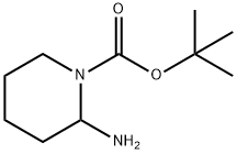 TERT-BUTYL 2-AMINOPIPERIDINE-1-CARBOXYLATE Struktur