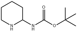 2-BOC-AMINOPIPERIDINE Structure