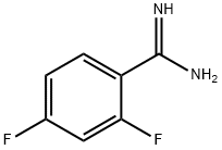 2,4-二氟苯甲酰胺, 885957-21-1, 结构式
