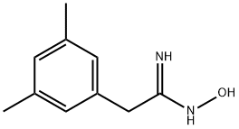 2-(3,5-DIMETHYL-PHENYL)-N-HYDROXY-ACETAMIDINE Structure