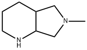 6-甲基八氢吡咯并[3,4-B]吡啶 结构式