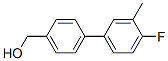 4-(4-Fluoro-3-methylphenyl)benzyl alcohol Struktur