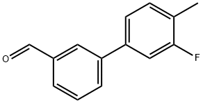 3-(2-Chloro-3-methylphenyl)benzaldehyde Structure