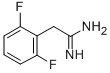 2-(2,6-DIFLUORO-PHENYL)-ACETAMIDINE Struktur