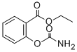 Benzoic acid, 2-((aminocarbonyl)oxy)-, ethyl ester Structure