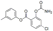 (3-methylphenyl) 2-carbamoyloxy-4-chloro-benzoate|