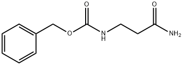 N-(2-氨基甲酰基乙基)氨基甲酸苄酯, 886-64-6, 结构式