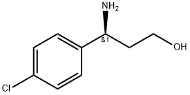 (S)-3-(4-CHLOROPHENYL)-BETA-ALANINOL
 Struktur