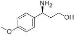 (S)-Β-(4-メトキシフェニル)アラニノール 化学構造式
