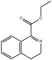 3,4-Dihydro-1-isoquinolinecarboxylic acid ethyl ester Struktur