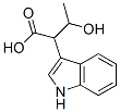 Indole-3-acetic acid, -alpha--(1-hydroxyethyl)- (7CI) Struktur