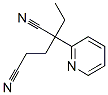 Glutaronitrile, 2-ethyl-2-(2-pyridyl)- (7CI) Structure