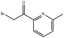 Ethanone, 2-bromo-1-(6-methyl-2-pyridinyl)- (9CI) Struktur