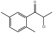 1-Propanone, 2-chloro-1-(2,5-dimethylphenyl)- (9CI), 88632-72-8, 结构式