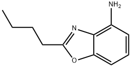 2-BUTYL-1,3-BENZOXAZOL-4-AMINE Structure