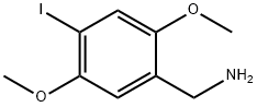 2,5-DIMETHOXY-4-IODOBENZYLAMINE
 Structure
