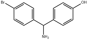 1-(4-BROMOPHENYL)-1-(4-HYDROXYPHENYL)METHYLAMINE Structure