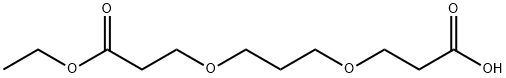 3-[3-(2-ETHOXYCARBONYL-ETHOXY)-PROPOXY]-PROPIONIC ACID
 化学構造式