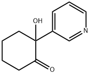 2-HYDROXY-2-PYRIDIN-3-YL-CYCLOHEXANONE
 Struktur