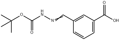 3-(BOC-AMIDINO)-BENZOIC ACID
 Struktur