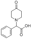 (4-OXO-PIPERIDIN-1-YL)-PHENYL-ACETIC ACID
 Structure