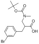 2-N-BOC-3-(3-BROMO-PHENYL)-2-METHYLAMINOMETHYL-PROPIONIC ACID
 price.