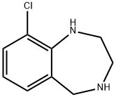 9-CHLORO-2,3,4,5-TETRAHYDRO-1H-BENZO[E][1,4]DIAZEPINE Structure