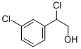 2-CHLORO-2-(3-CHLORO-PHENYL)-ETHANOL
 Structure