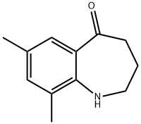 7,9-DIMETHYL-1,2,3,4-TETRAHYDRO-BENZO[B]AZEPIN-5-ONE Struktur