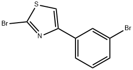 2-BROMO-4-(3-BROMO-PHENYL)-THIAZOLE Structure