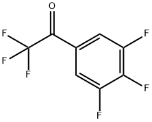 2,2,2,3',4',5'-ヘキサフルオロアセトフェノン 化学構造式