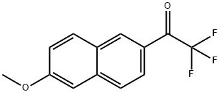 2,2,2-TRIFLUORO-1-(6-METHOXY-NAPHTHALEN-2-YL)-ETHANONE Structure