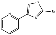 2-(2-BROMO-THIAZOL-4-YL)-PYRIDINE 化学構造式