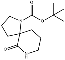 1-N-BOC-1,7-二氮杂螺[4,5]癸烷-6-酮, 886449-72-5, 结构式