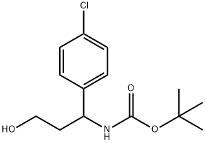 886493-66-9 3-(BOC-氨基)-3-(4-氯苯基)-1-丙醇