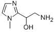 2-アミノ-1-(1-メチル-1H-イミダゾール-2-イル)エタノール DIHYDROCHLORIDE 化学構造式