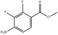 METHYL 4-AMINO-2,3-DIFLUOROBENZOATE Structure