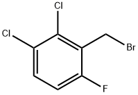2,3-DICHLORO-6-FLUOROBENZYL BROMIDE Structure