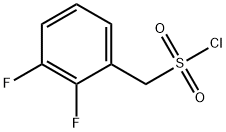(2,3-difluorophenyl)methanesulfonyl chloride 结构式