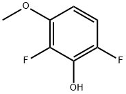 2,6-DIFLUORO-3-METHOXYPHENOL Struktur