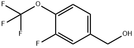 3-FLUORO-4-(TRIFLUOROMETHOXY)BENZYL ALCOHOL Struktur