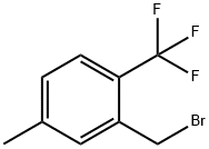 5-METHYL-2-(TRIFLUOROMETHYL)BENZYL BROMIDE Struktur