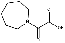 アゼパン-1-イル(オキソ)酢酸 化学構造式