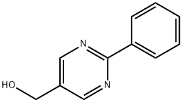 5-(Hydroxymethyl)-2-phenylpyrimidine Struktur
