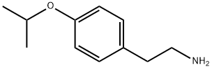 2-(4-イソプロポキシフェニル)エタンアミン 化学構造式